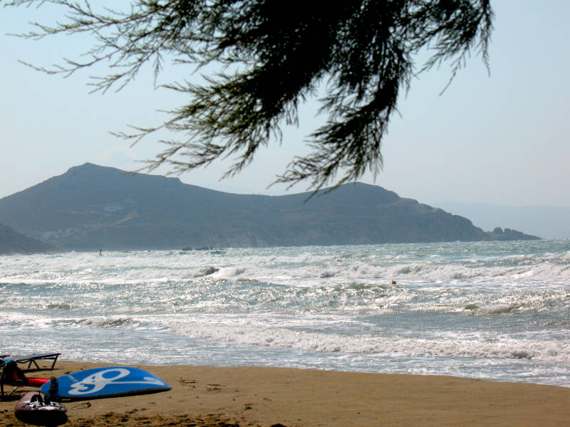 Windsurfing Beach Naxos