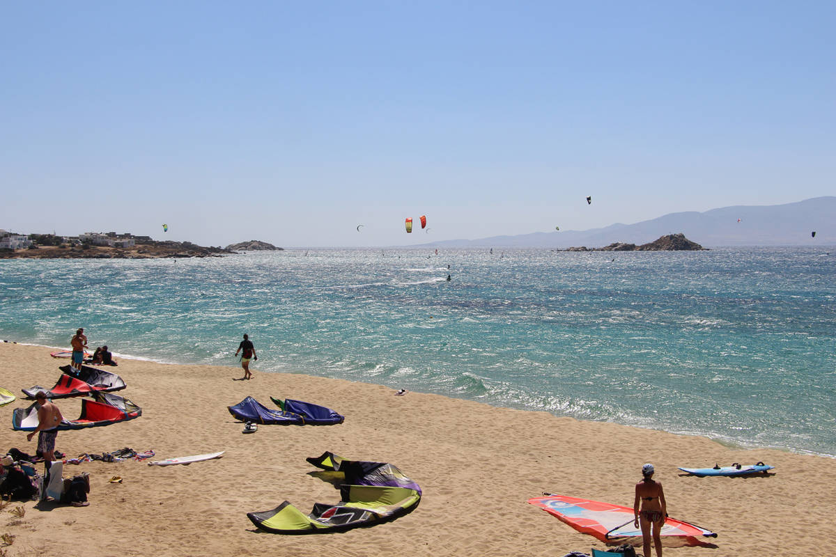 Naxos Mikri Vigla beach