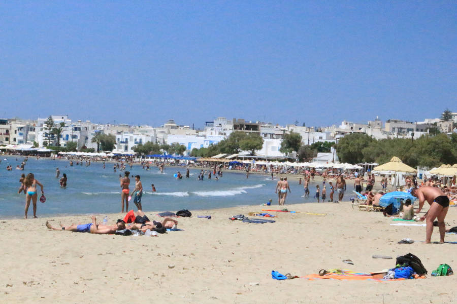 Strand bei Naxos-Stadt